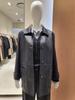 Basic Faux Leather Midi Jacket NJL5WM903