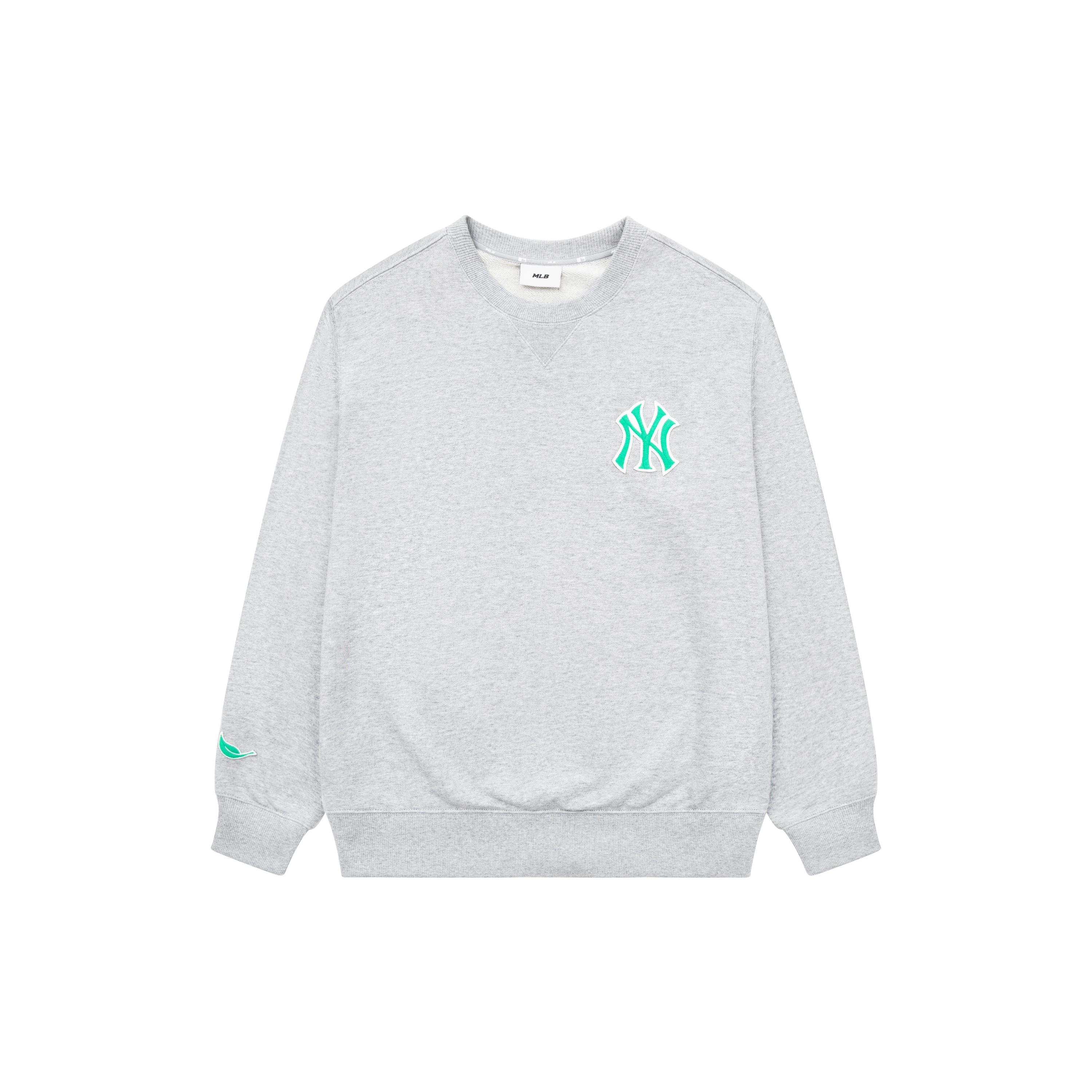MLB Sweatshirts Unisex Gray Crew Neck Moderate Regular 3AMTD0131-50MGS XS