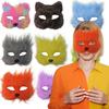 Halloween Fox Plush Mask With Diy Fun For Cosplay And Parties
