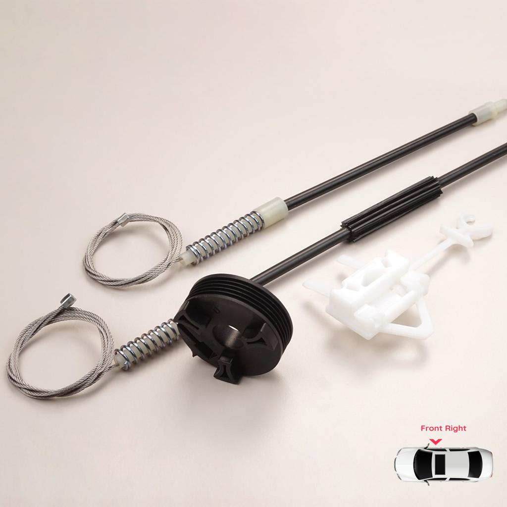 BWR798 Set de reparare regulator geam electric Față Dreapta pentru Fiat Albea Siena Palio MK1 171 172 178 1996-2016 4/5 Uși 46786202