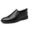 Men's Shoes Spring 2025 Breathable One Pedal Foot Cover Men's Commuter Work Shoes Business Dress Leather Shoes One Generation