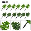 Trees Green 50mm Accessories Bushy Dark Green Decoration