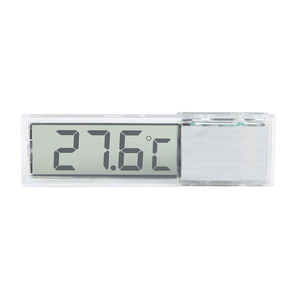 Aquarium Thermometer 3D LCD Electronic Transparent Digital Fish Tank Thermometer for Water Temperature Measurement