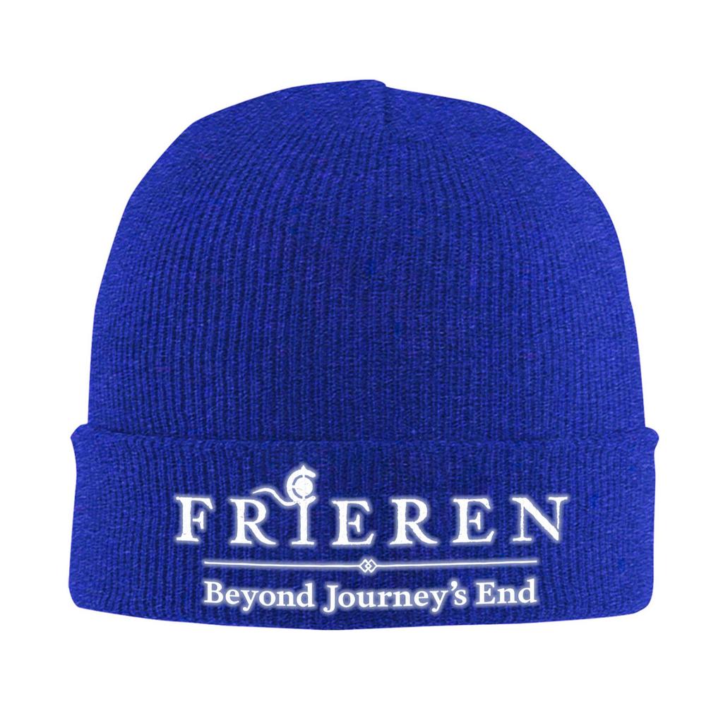 Frieren Beyond Journey's End Anime Strickmütze Beanies Herbst Winter Mützen Warme Acryl Sousou No Frieren Mützen für Männer Frauen