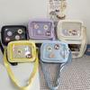 Fashion Japanese Anime Aesthetic Ita Bag Casual Small Messenger Bag for Students Versatile Crossbody Itabag Pin Display Purse