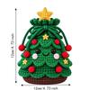 Character Christmas Drawstring Gift Bag Drawstring Closure Crochet Gift Pouch  Christmas Gifting