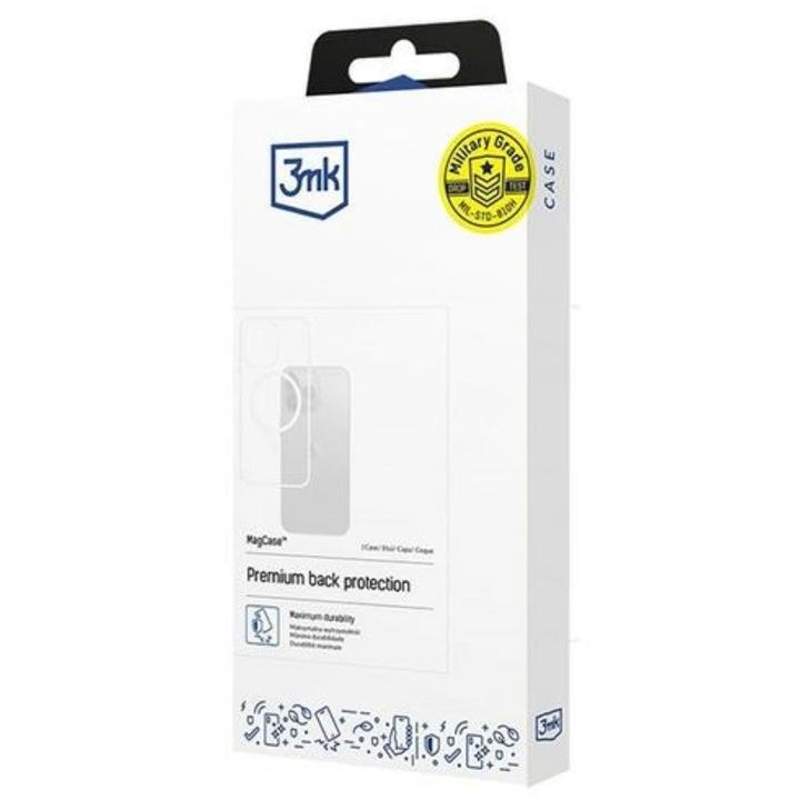 Etui 3Mk Magcase Do Galaxy S25+, Przezroczyste Do Magsafe