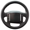 Hand-stitched Steering Wheel Cover Made Of Anti-slip  Leather For Land Rover Freelander 2 2007 2008 2009 2010 2011 2012