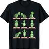 Turtle Yoga Pose Zen Cute Workout Exercise Yogi Funny T-Shirt