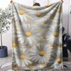 Daisy Cute Throw Soft Flannel AC Blanket Lightweight Summer Nap Throw Cozy  Blanket for Sofa Bed Travel Home