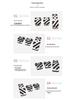 Non-Slip Decorative Car Pedals for Mitsubishi: Throttle, Brake, and Rest Area Accessories