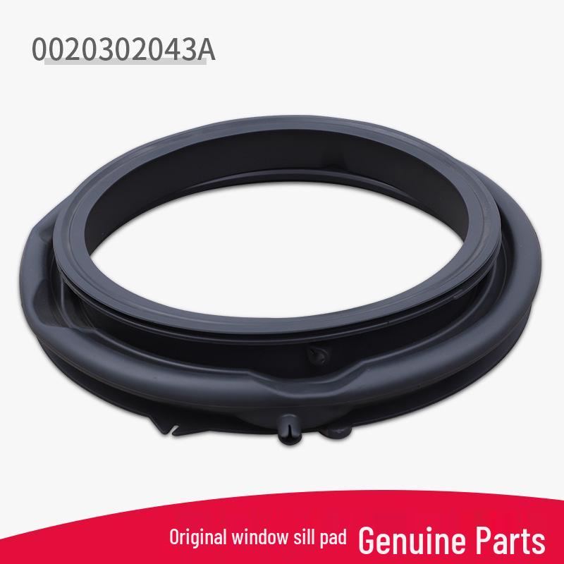 Drum Washing Machine Door Seal Gasket & Window Pad Replacement Set