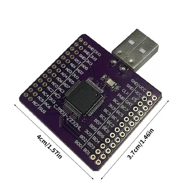 Professional MCU-2232 FT2232HL USB to UART SPI I2C RS232 Module FT2232 CJMCU-2232HL USB To UART Board Replacement