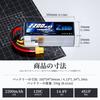 Zeee 4S LiPo Battery, 2200mAh, 14.8V, 120C, with XT60 Plug, 2-Pack, for RC Helicopters, Airplanes, FPV Drones, and More