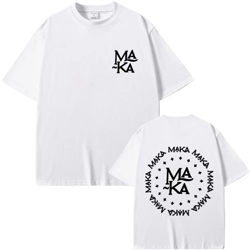 

Limited Rapper Maka Logo Tshirt Unisex Women Fashion Hip Hop Oversized Tshirts Unisexs Cotton Short Sleeve T Shirt Streetwear S