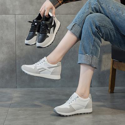 Forrest Gump Shoes Women's  Light and Breathable Color Matching Casual Sports Shoes Retro Fashion Casual Shoes Single Shoes Women