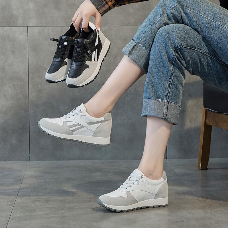 Forrest Gump shoes women's  light and breathable color matching casual sports shoes retro fashion casual shoes single shoes women