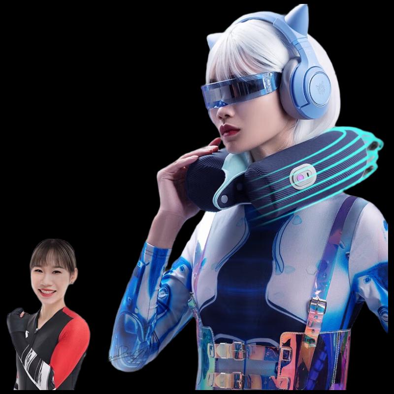 

Portable U-Shaped Neck Massager with Human-Like Kneading