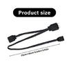 ARGB Controller Cable 5V 3Pin ARGB Controller Adapter ARGB Remote Controller for PC Fan Cooling Fan Light Strips