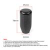 5/6 Speed Carbon Fiber Style JDM Gear Shift Knob 8MM 10MM 12MM Universal Shape Manual Transmission Shifter Lever Knob