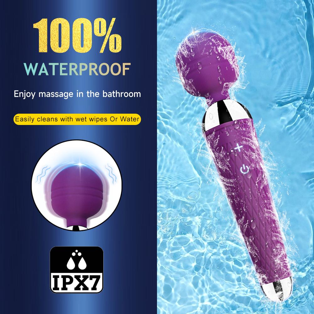 Powerful Magic Wand AV Vibrator Dildo Clitoris  Anal Massager Sexual Wellness Silicone Erotic Sex Toys For Women Adult Product