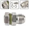 1pcs Car Turbo Steel Oil Pan Return Drain Plug Adapter Bung Fitting Gasket With NBR Oil Seal 10AN-M18x1.5mm Repair Parts