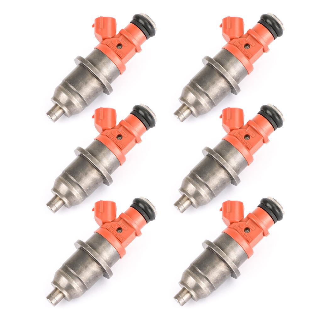 6pcs Fuel Injector 68F-13761-00-00 E7T05071 Fit for Yamaha Outboard HPDI 150-200