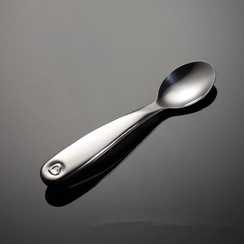 316 Stainless Steel Love Heart Cutlery Set for Children Western Spoon Fork  Knife Dinnerware Sets Tableware Kitchen Utensils