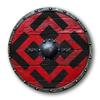 Vintage Medieval Battle-Ready Shield Nejlepší dřevěný štít Viking Shield LARP