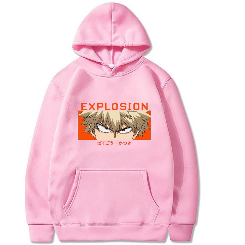 

Толстовка Kaminari Denki My Hero Academia Модный дизайн Мужская Женская Толстовка Флис Оверсайз Парные Уличная одежда Толстовки 3XL