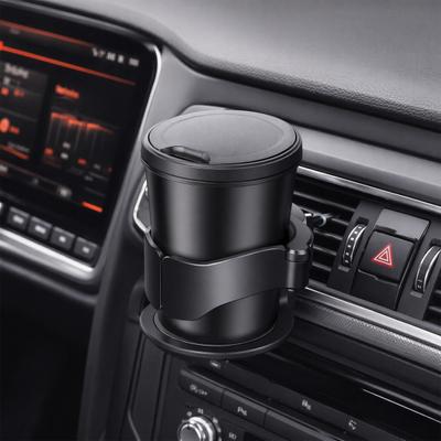 Car Cup Holder, Universal Air Vent Drink Stand with Ashtray, Multi Function Bottle Holder for Car, Truck SUV Interior Accessory