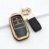 TPU Anti-Scratch Pokrowiec na Kluczyk Samochodowy dla Toyota CHR Hilux Fortuner Land Cruiser 200 Camry Corolla Crown RAV4 Highland