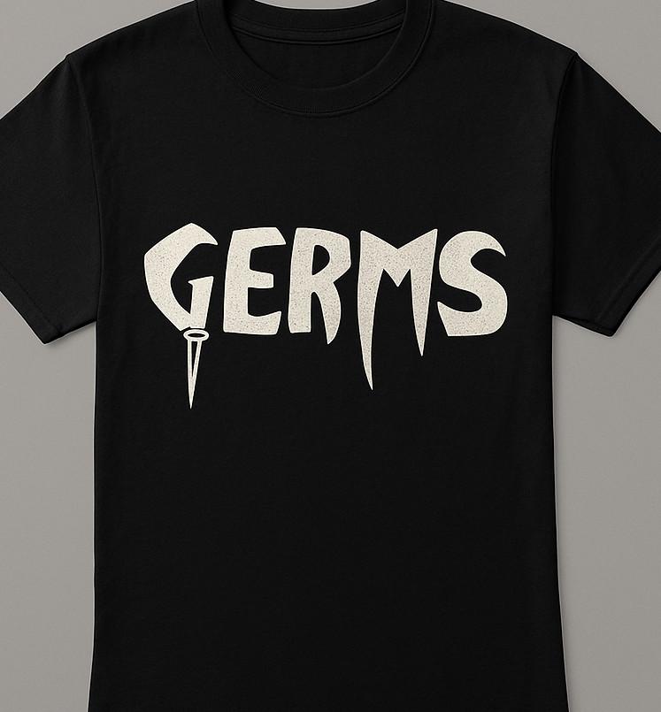 THE GERMS Панк-рок хардкор трэш группа футболка футболка музыка L