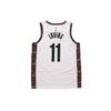 Nike NBA City Edition Jersey, SW Fan Version, 2019-2020 Season, Brooklyn Nets, Kyrie Irving #11, Loose Fit Men Jersey White AV4622-102