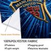 Manchester Crest Artwork Threepiece Set 1 Duvet Cover 2 Pillowcase Without Core Christmas Birthday Gift Duvet Cover And Pillowcase
