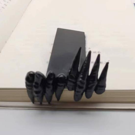Dämonenhände Lesezeichen 3D Gothic Harz Gruselige Hände Lesezeichen Bücherregal Ornament Halloween Deko Geschenk für Buchliebhaber