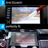 Für Honda Civic 7" 5 Tasten Navigationsdisplay Gehärtetes Glas Displayschutzfolie