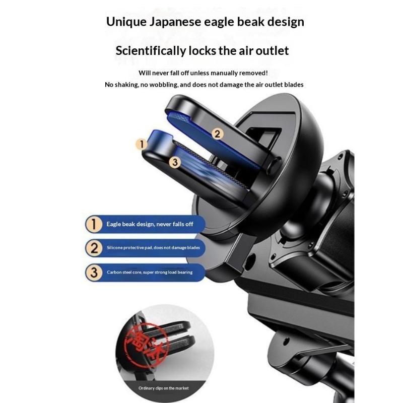 Cute Car Mobile Phone Bracket Creative Car Air Outlet Clip Mount Phone Fixed Support Bracket Holder