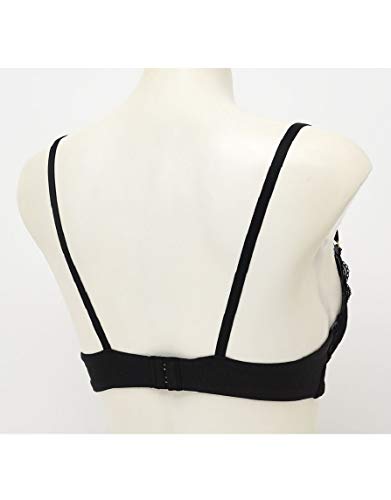 Unnanacool Women's Bitter Dot Cotton 3/4 Cup Bra, Size E75 (Japan Size 2L)