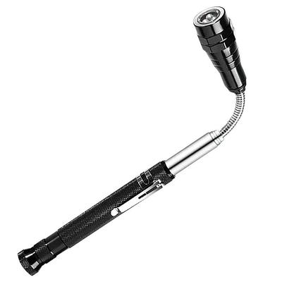 Magnetisches Pickup-Werkzeug, Taschenlampen-Pick-Up-Greifwerkzeug, tragbares Teleskop-Magnet-Pickup-Gadgets, Werkzeuge f