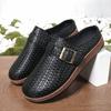 Spring and Autumn new retro casual one pedal bag head drag Amazon independent station wish foreign trade large size slippers