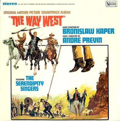 LP Record BRONISLAW KAPER / ANDR? PREVIN - The Way West - Original Motion Pict UAS5149 United Artists  1967 US Soundtracks & Musicals Used