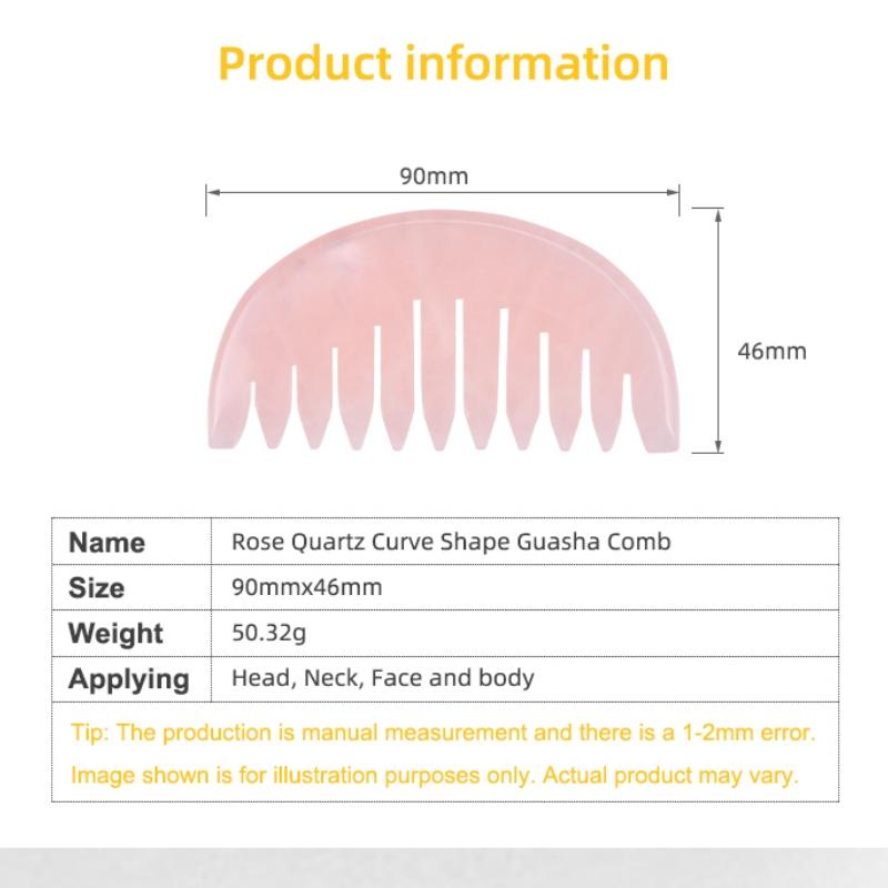 2025 New Design Ellipse Pink Crystal Massage Comb Portable Salon-Ready Small Fashion Hair Accessories for Women Home Water