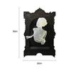 Geist-Skulptur im Spiegel, Wandtafel, leuchtender Display-Spiegel, kreative Hängewand, Heimdekoration, Heimdekoration