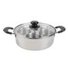 Cooking Tool Set Thickened Stainless Steel Steamer Versatile Cooking Tool Silver Thickened Stainless Steel Steamer