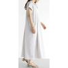 Used New Vin Soccer Stripe Skipper Dress Off White