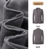 MONTAGUT Men's Spring Autumn Knit Blazer