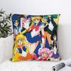 Pillow Cover Sailor Moon  Kawaii Pillow Case For Sofa Home Decoration Pillowcases