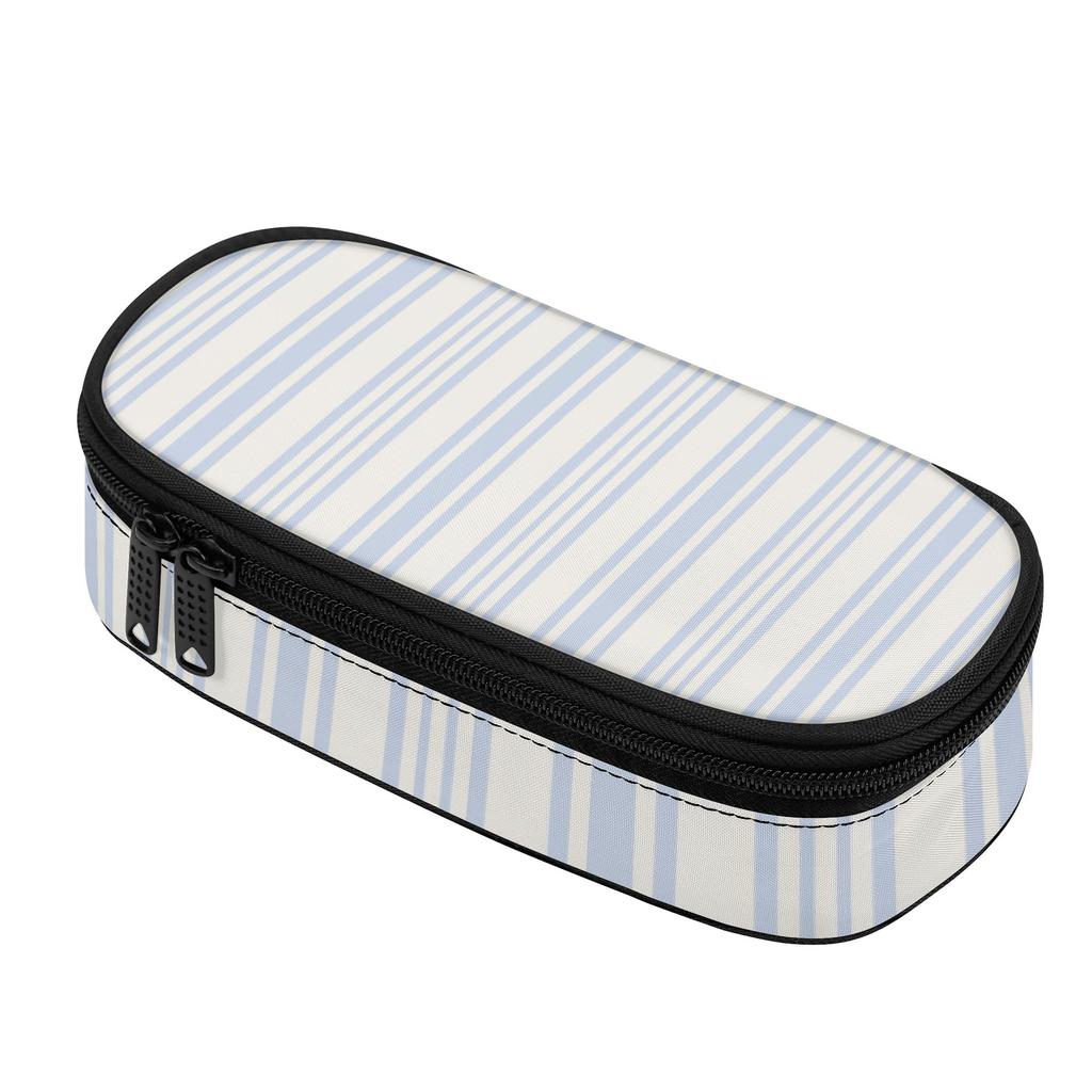Pen Case Lightweight 300D Polyester Zip Around Closure with Pen Slots Mesh Pocket and Spacious Main Compartment for Boys Girls