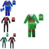 High Quality Polyester Ninjago Kai Jay Cosplay Party Clothes For Kids